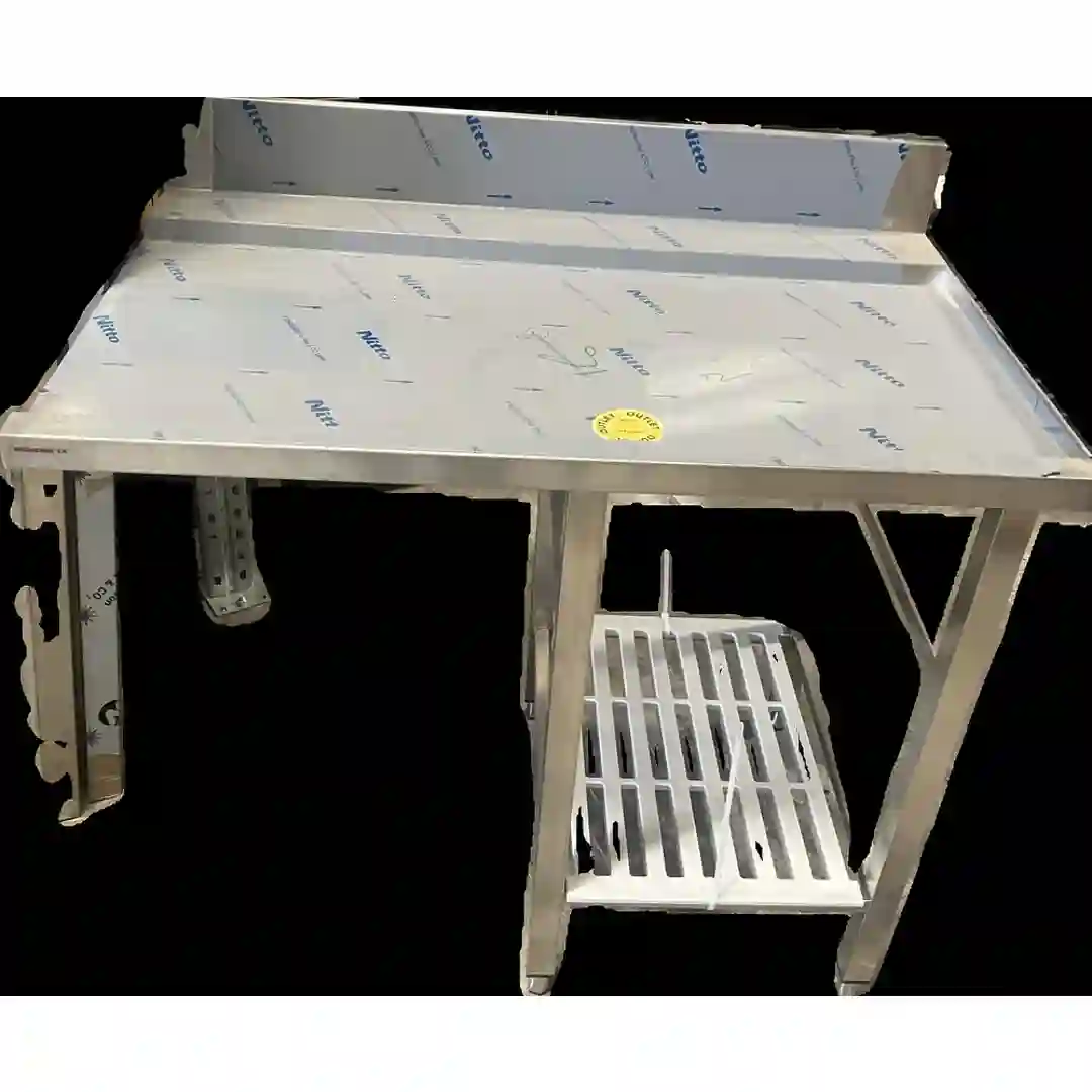 Tørrebord rustfri 1100x700mm