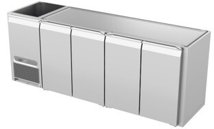 Køledisk 4 døre Bar