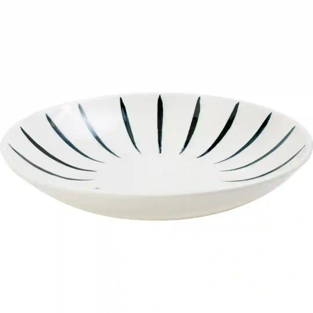 Tallerken Dyb Lavis Black