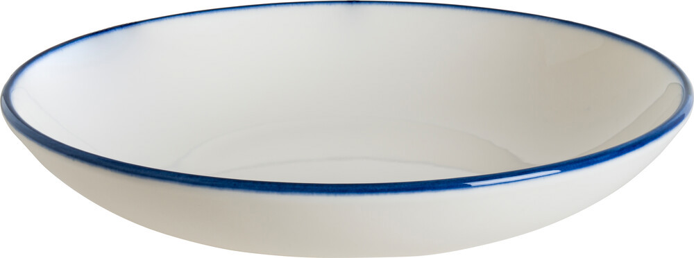 Tallerken Dyb Linea Blue