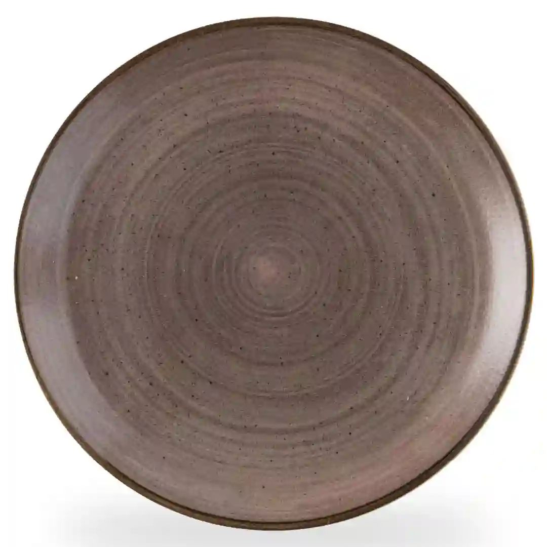 Tallerken Coupe Stonecast Raw