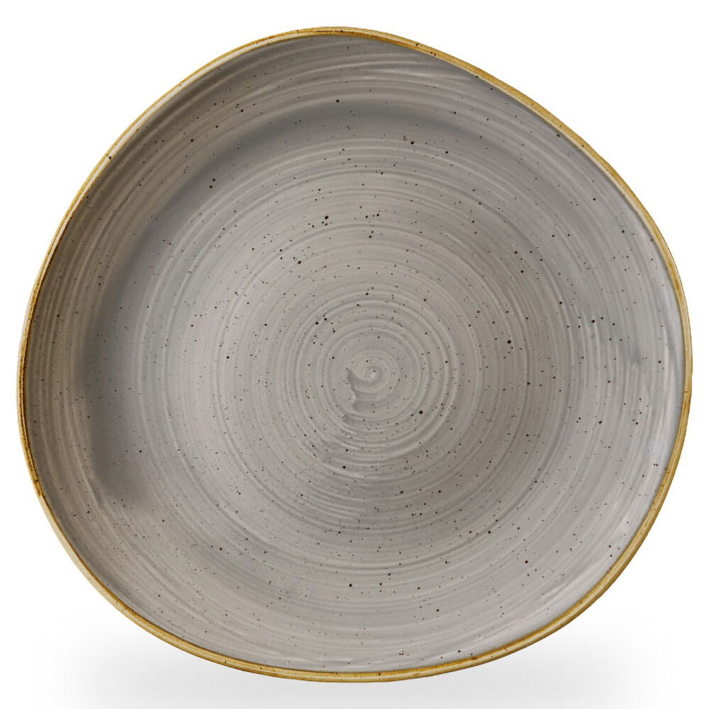 Tallerken Flad Stonecast