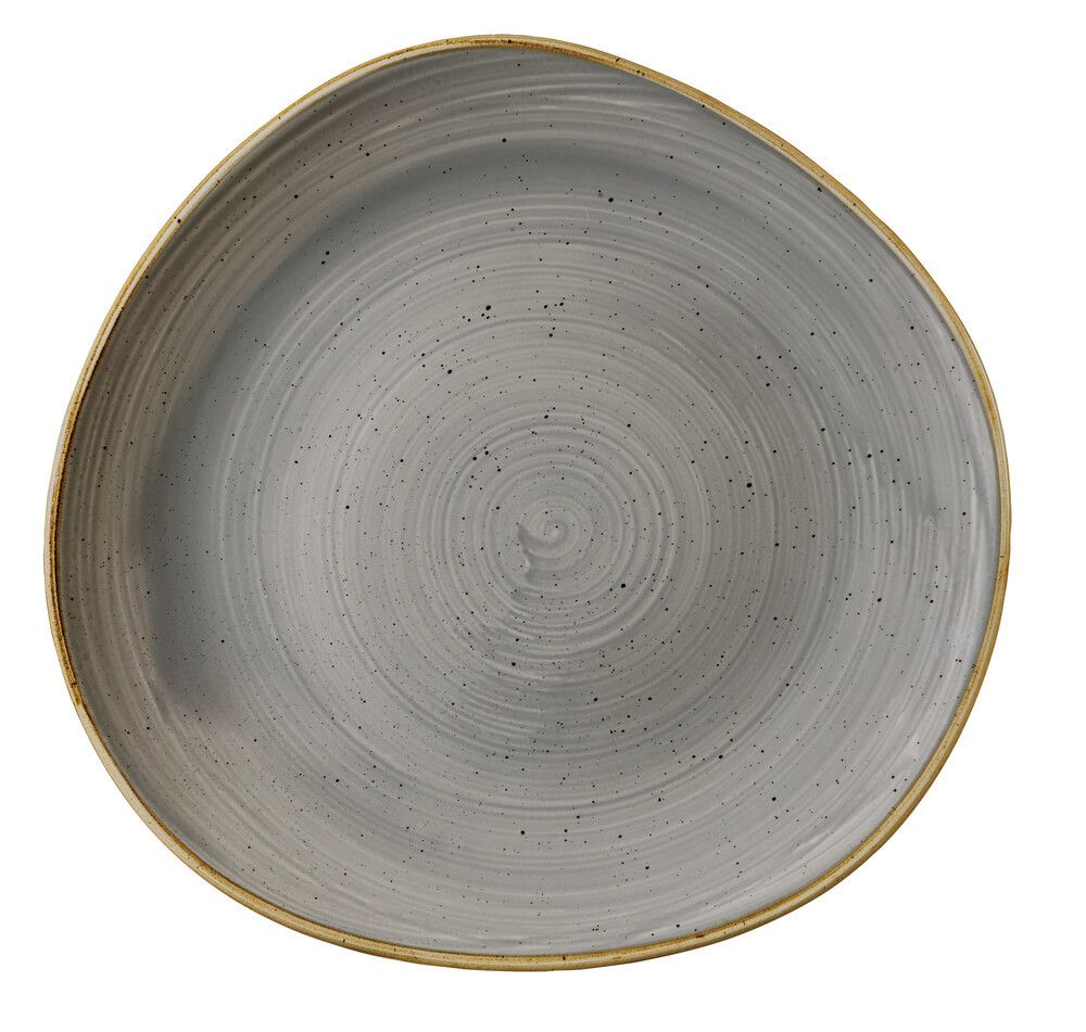 Tallerken Flad Stonecast