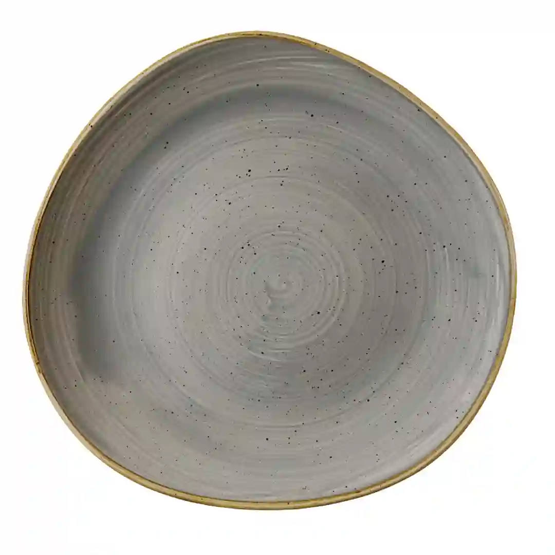 Tallerken Flad Stonecast