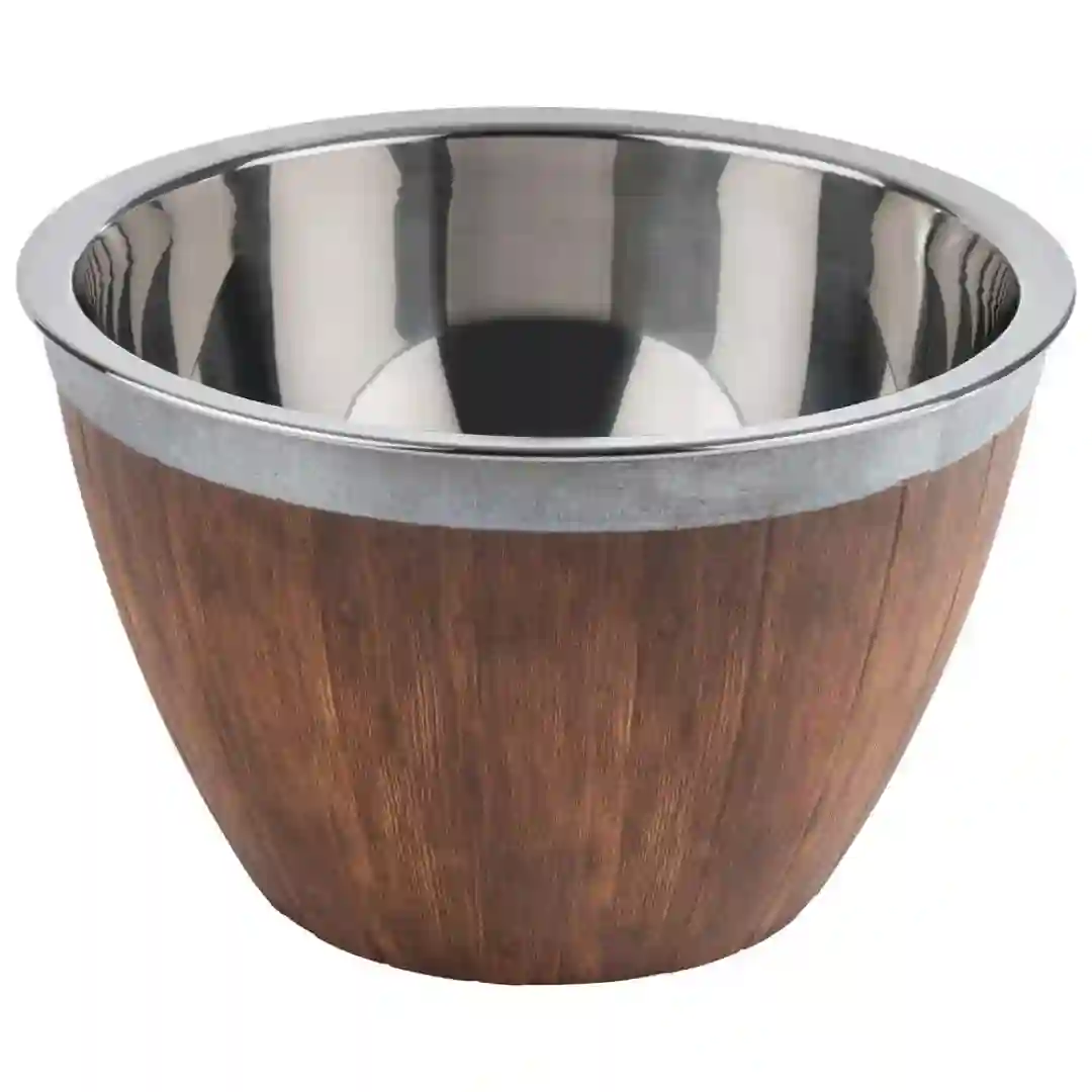 Skål m/stålindsats