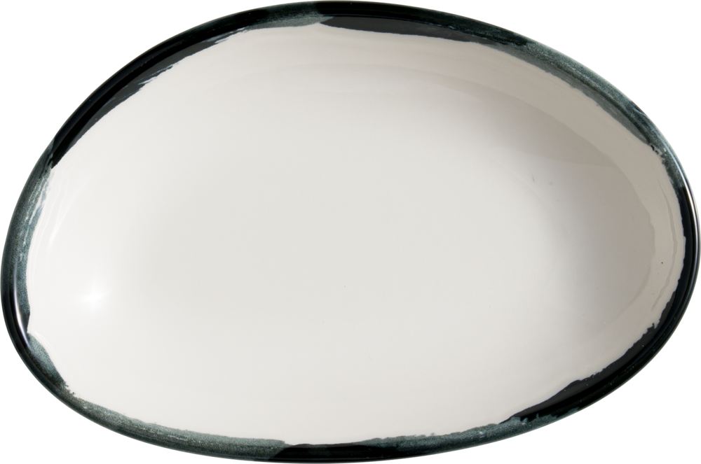 Tallerken Lavis Black
