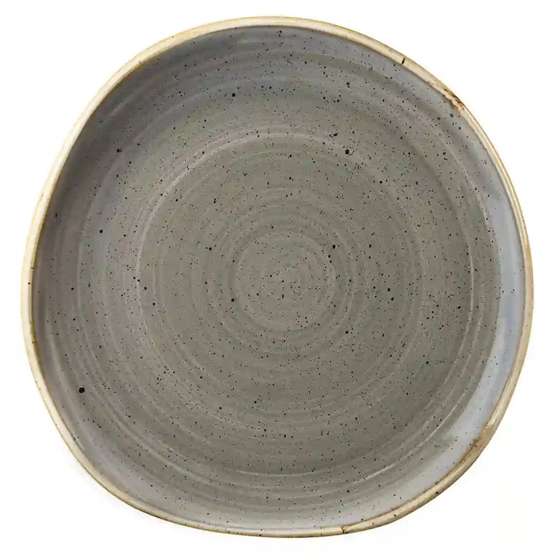 Tallerken Flad Stonecast