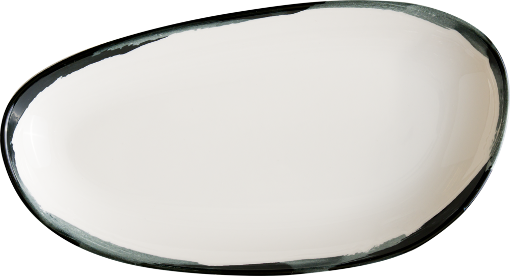 Tallerken Lavis Black