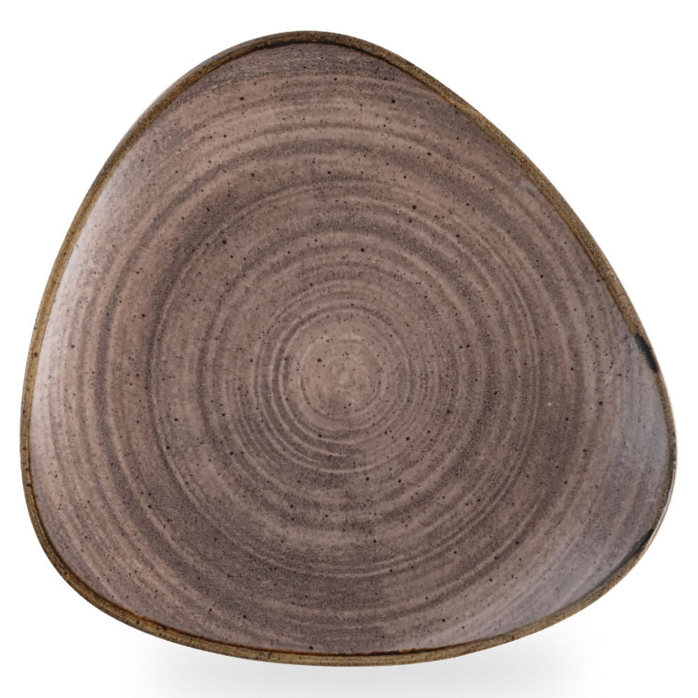 Tallerken Flad Stonecast Raw