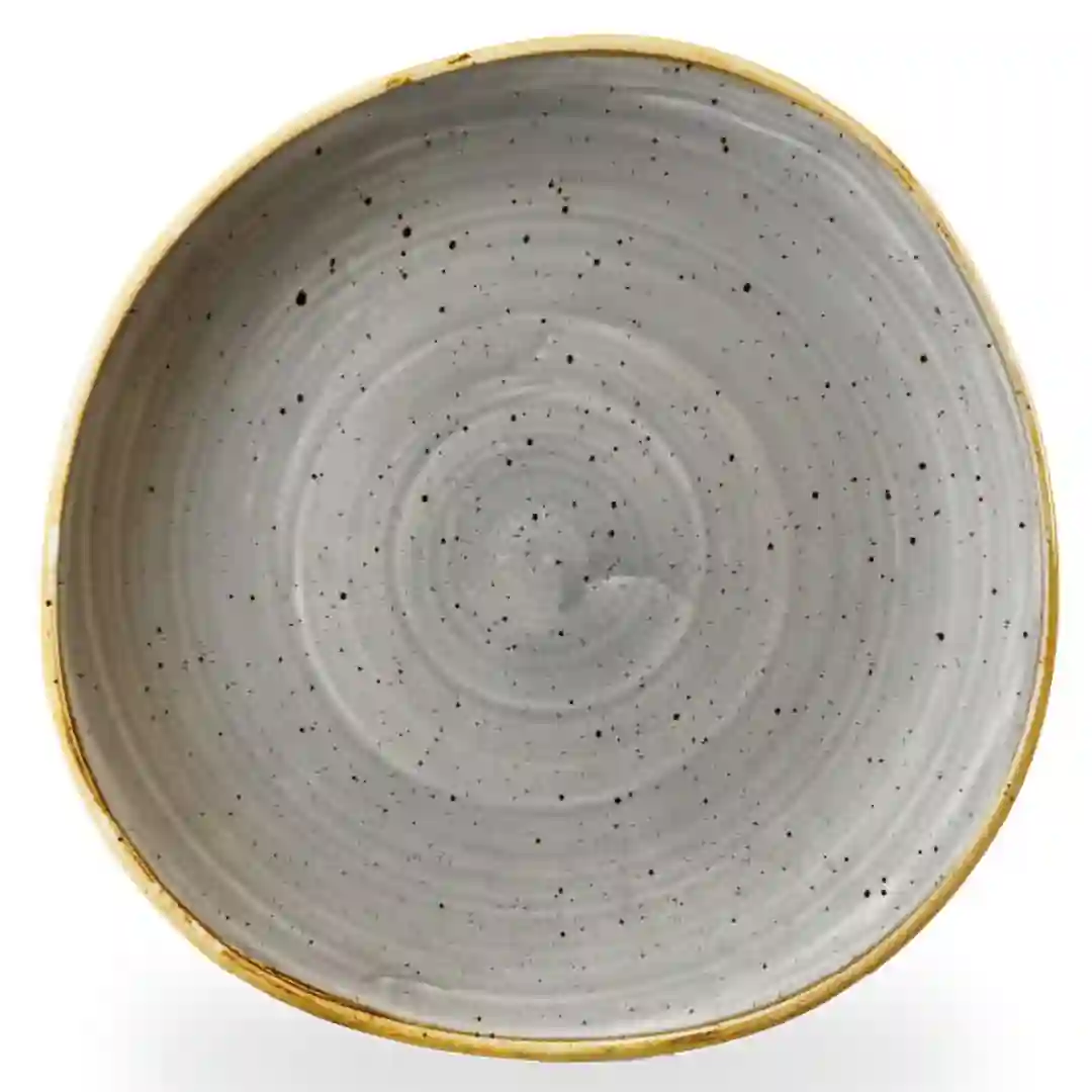 Tallerken Flad Stonecast