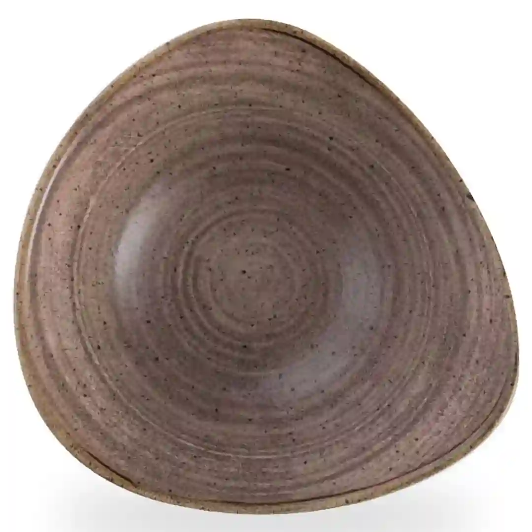 Tallerken Flad Stonecast Raw