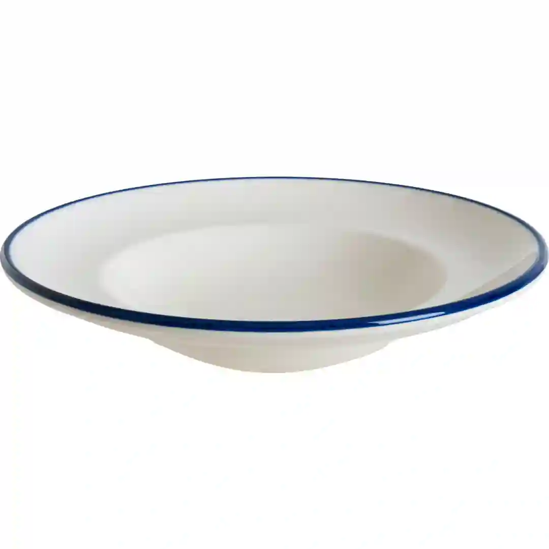 Tallerken Dyb Linea Blue