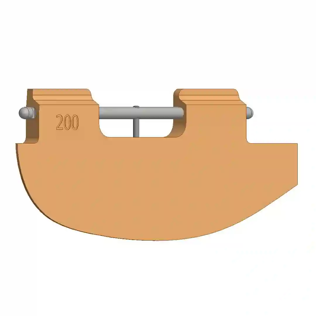 Skraberblad 200L vandret