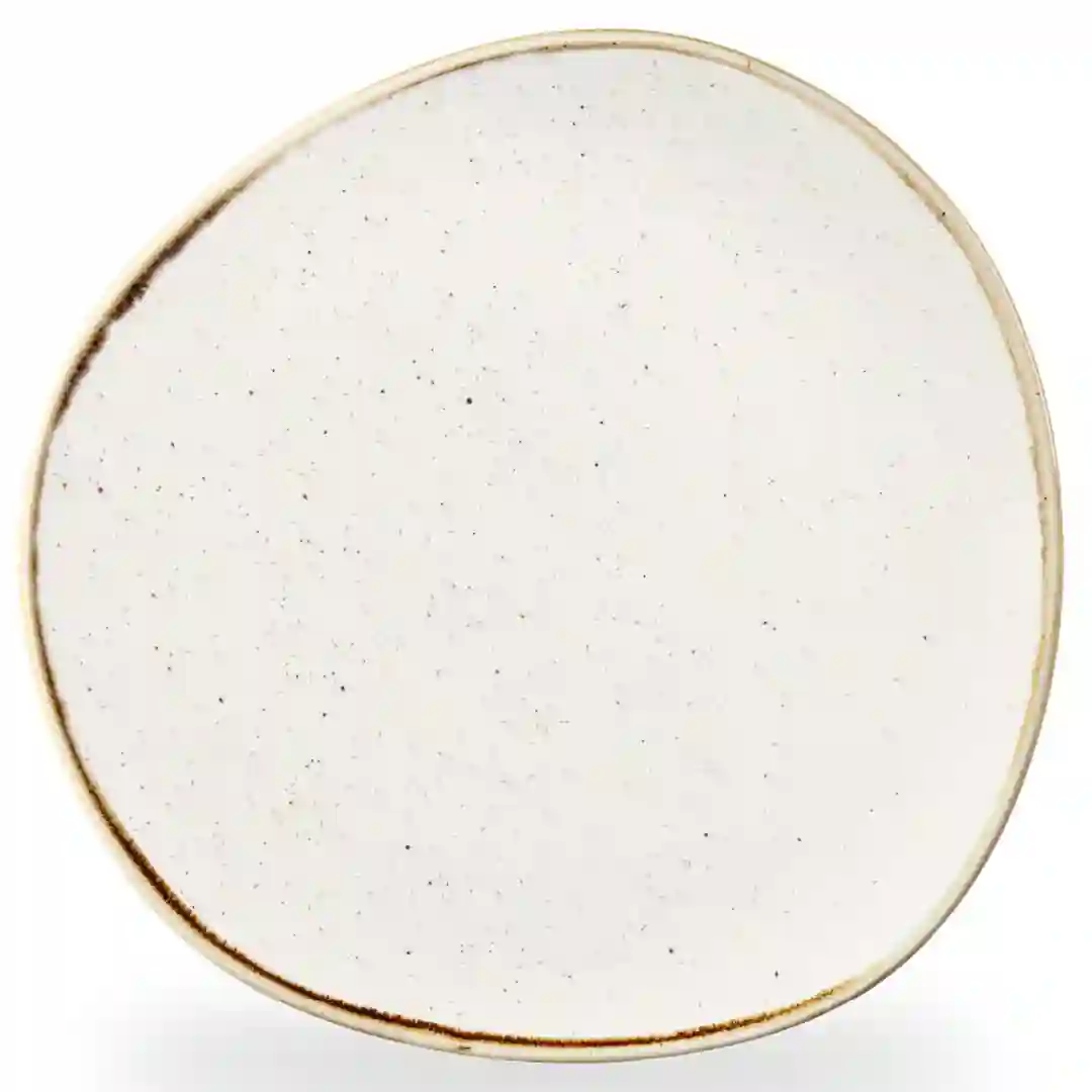 Tallerken Flad Stonecast