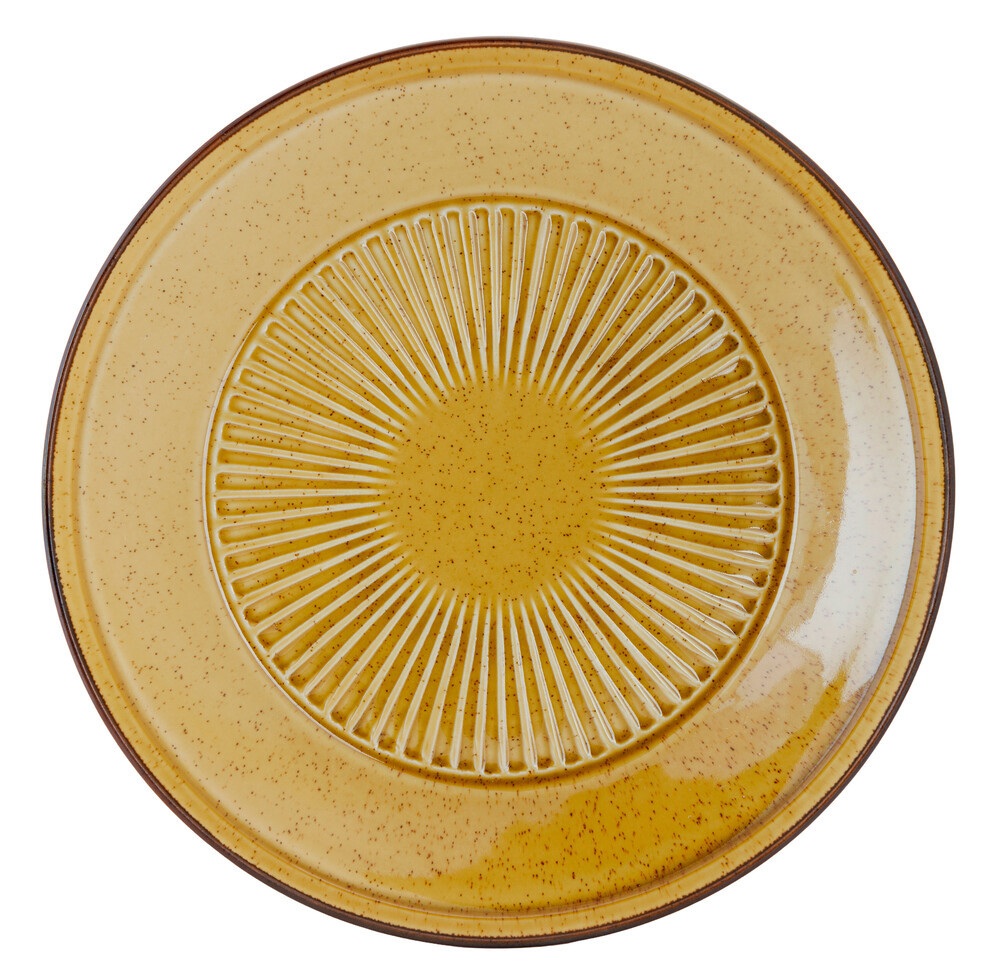 Tallerken Dyb Solas Mustard
