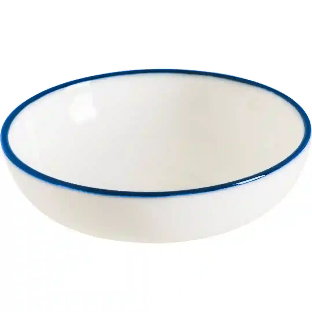 Tallerken Dyb Linea Blue