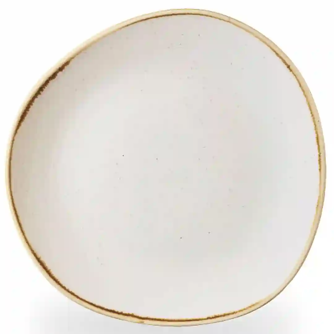 Tallerken Flad Stonecast