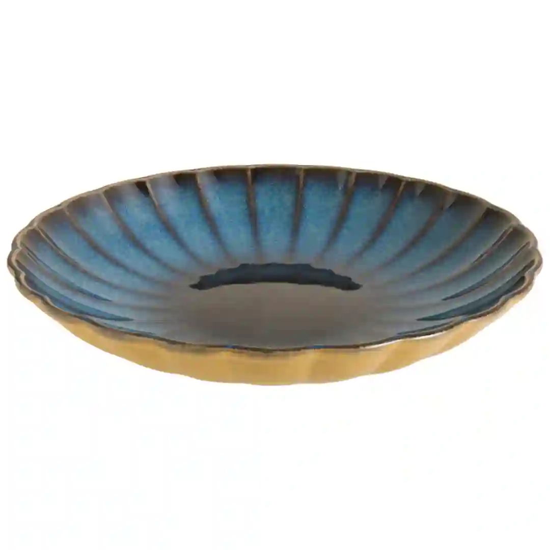 Tallerken Dyb Sphere Ocean