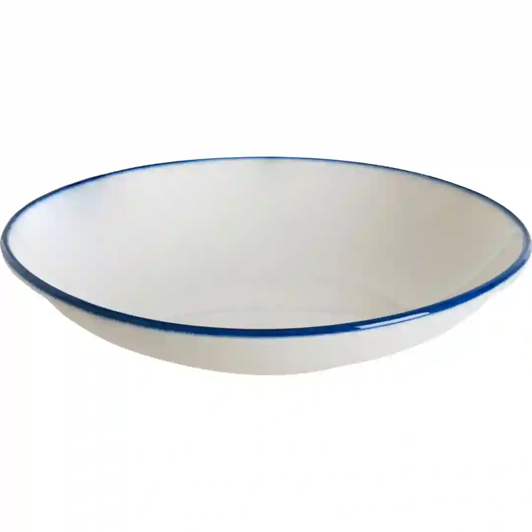 Tallerken Dyb Linea Blue