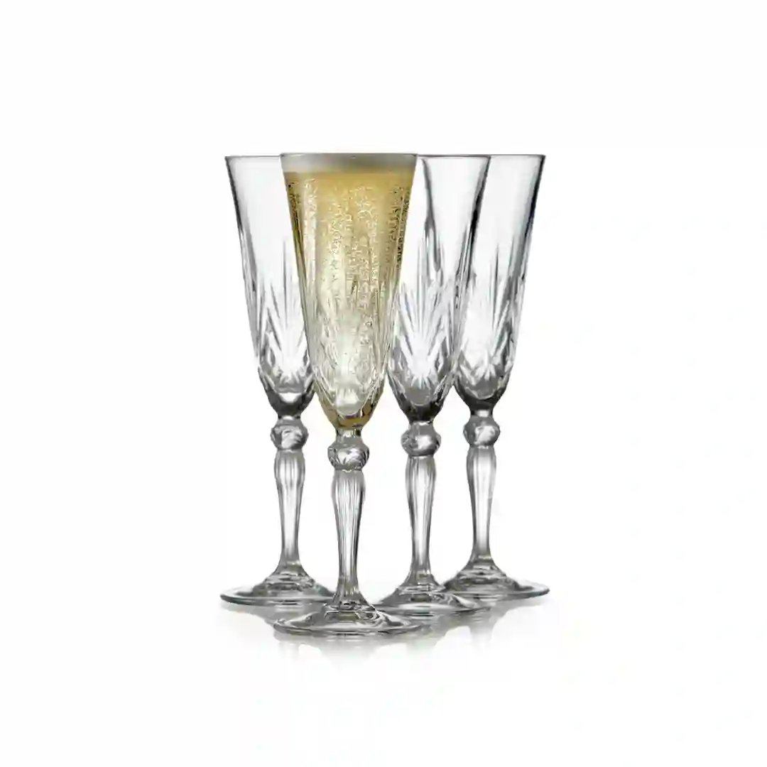 Champagneglas 4 stk/pk Melodia