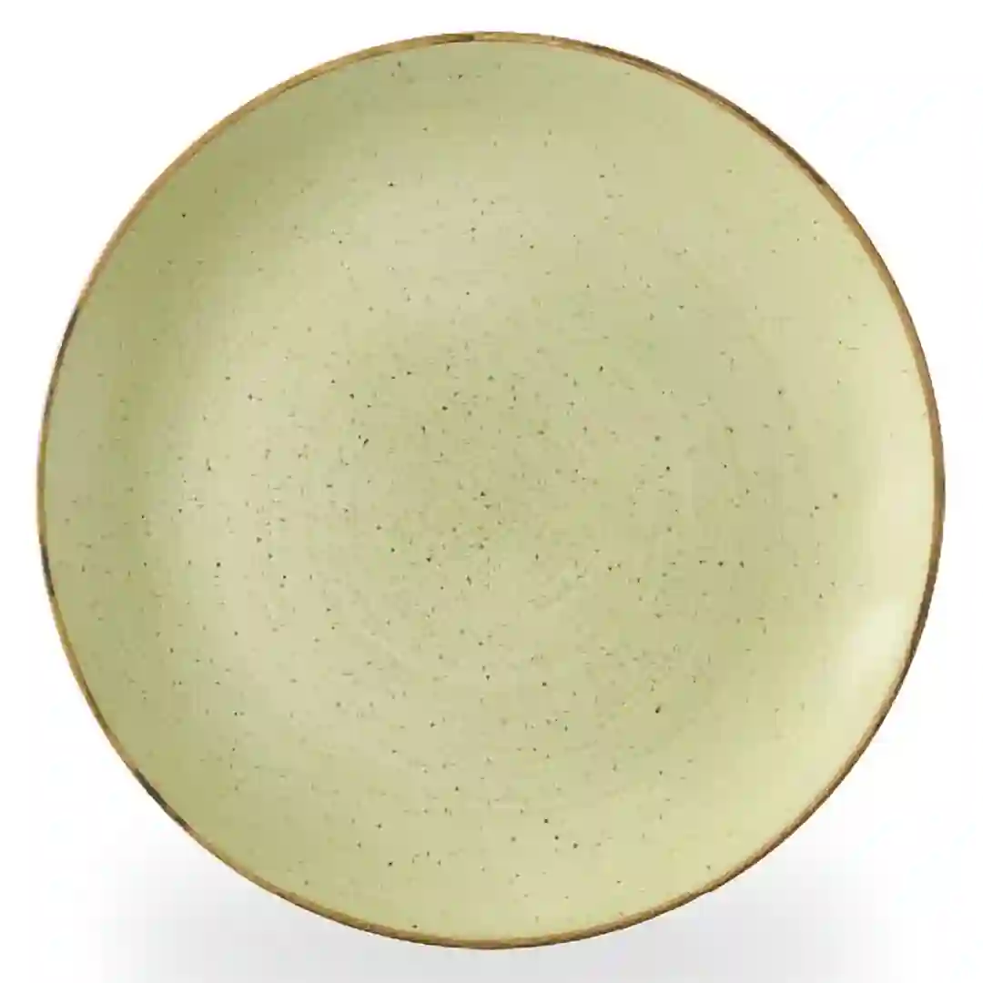 Tallerken Coupe Stonecast Raw