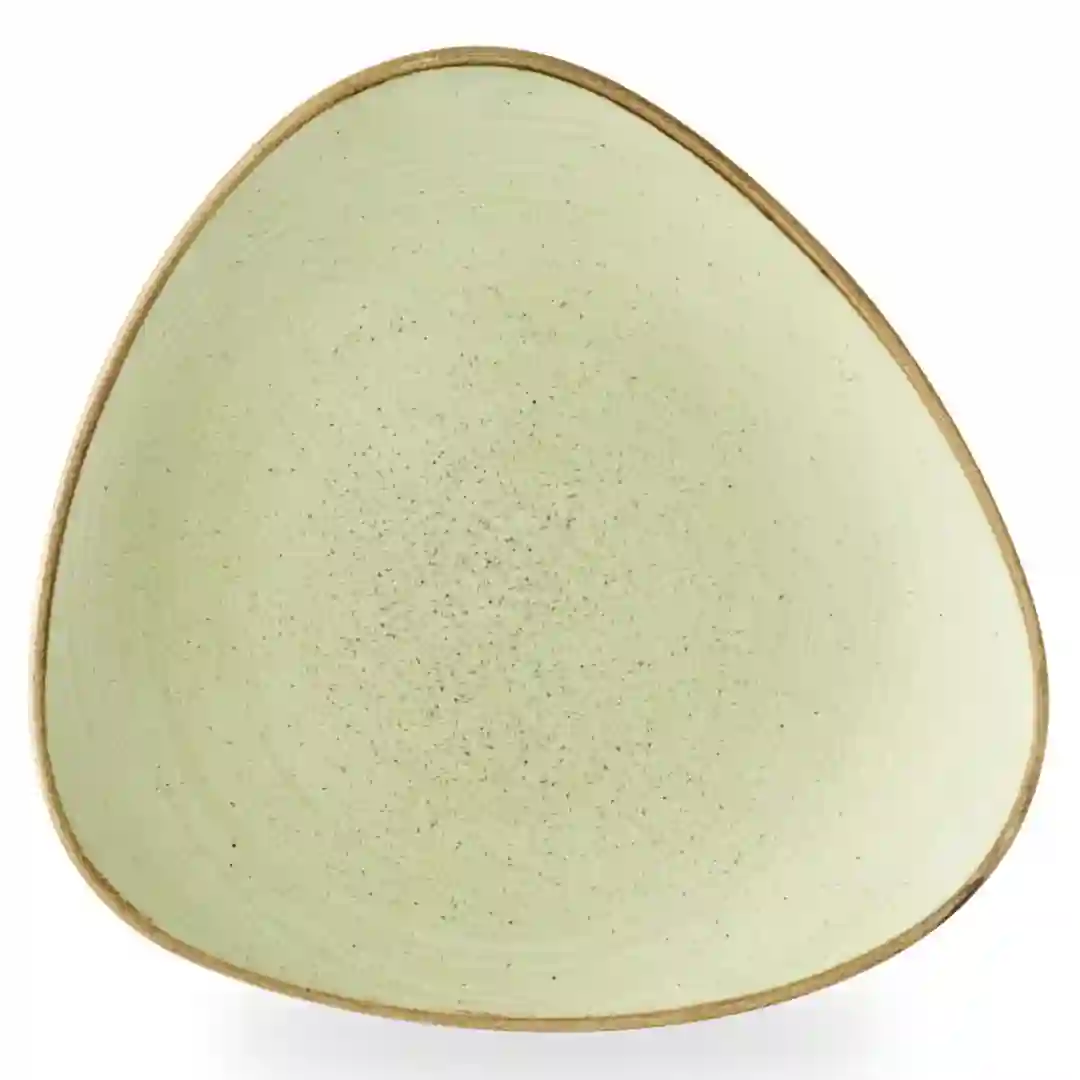 Tallerken Flad Stonecast Raw