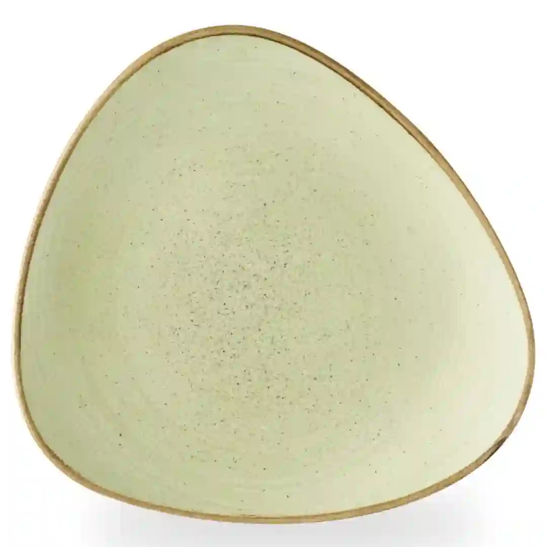 Tallerken Flad Stonecast Raw