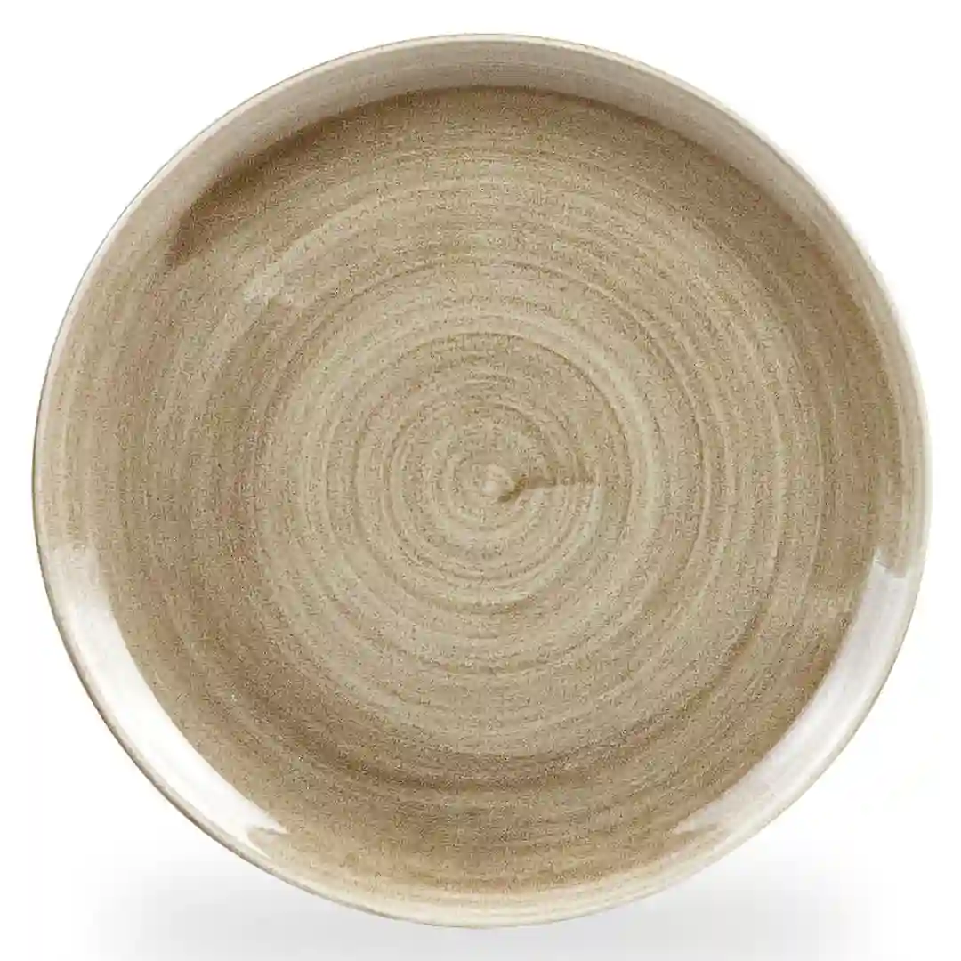 Tallerken Stonecast Patina