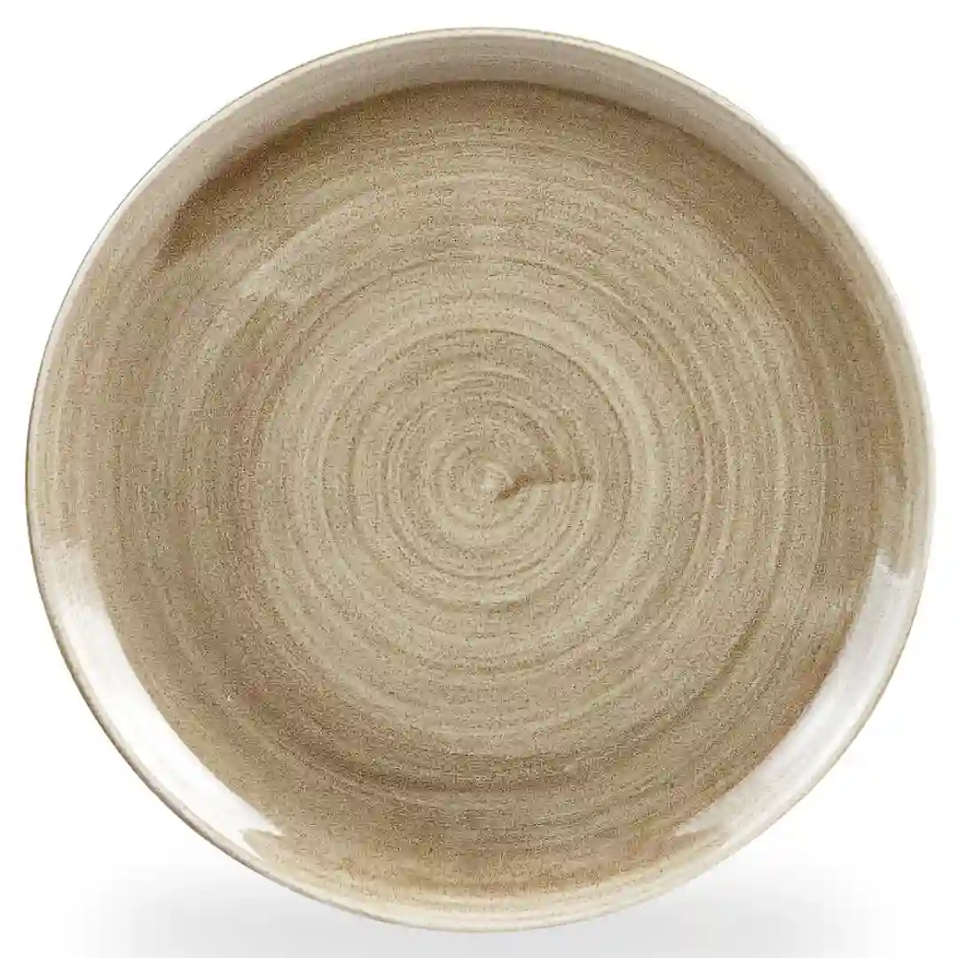 Tallerken Stonecast Patina