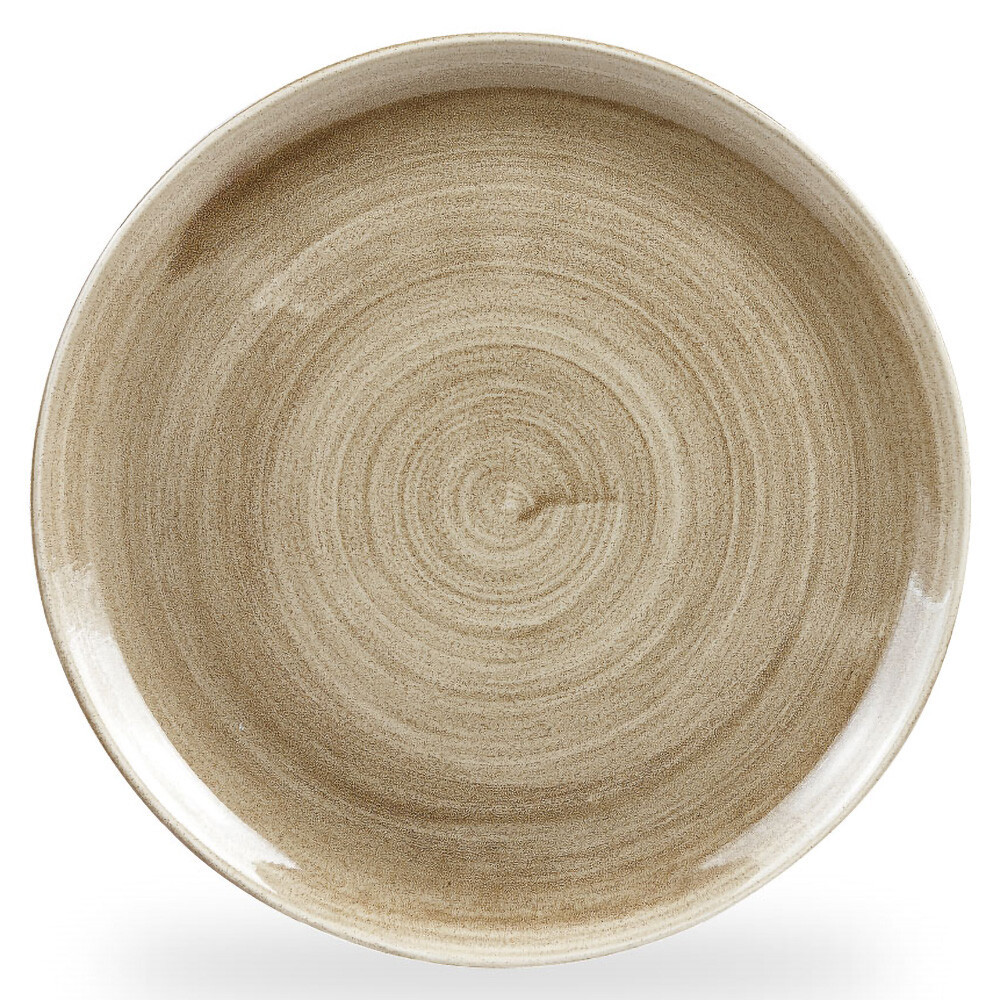 Tallerken Stonecast Patina