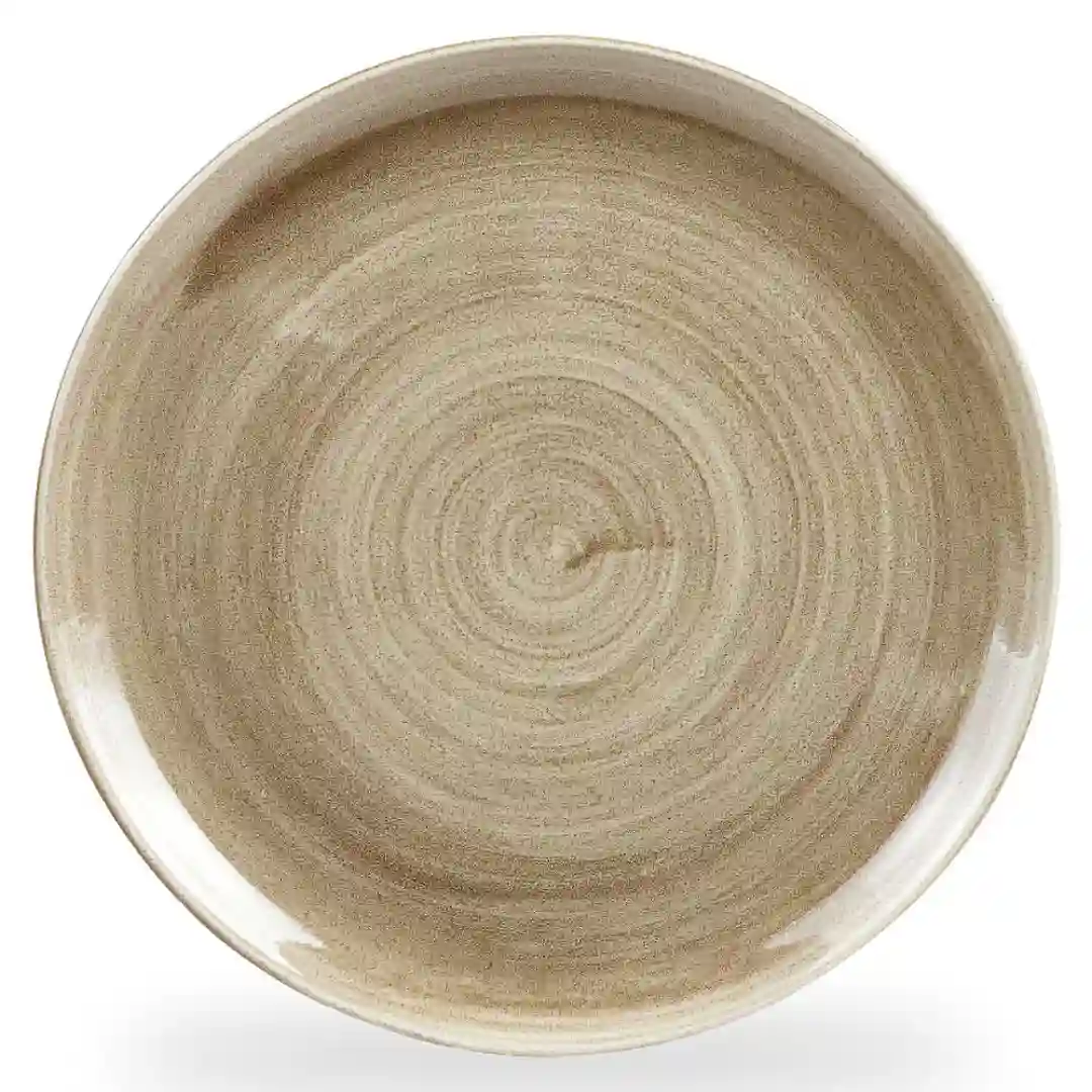 Tallerken Stonecast Patina