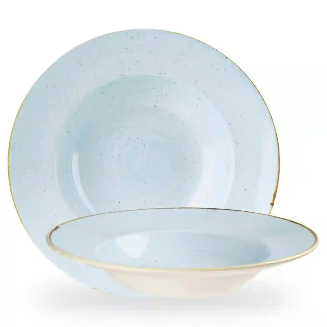 Tallerken Dyb Stonecast