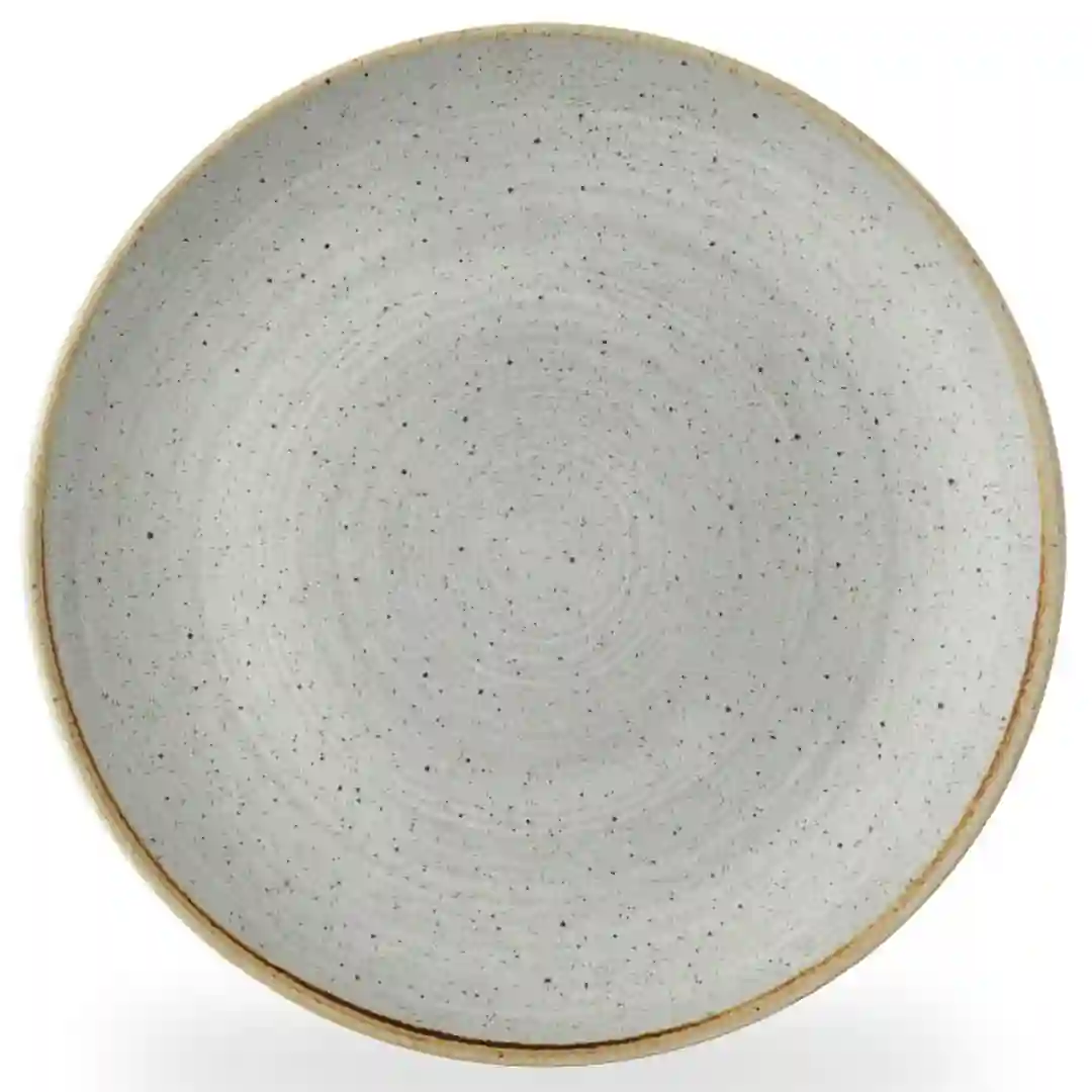 Tallerken Coupe Stonecast Raw