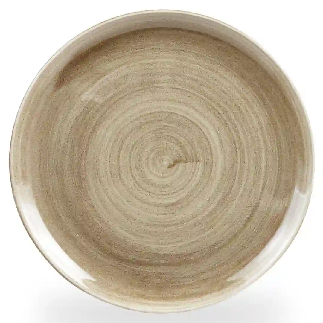 Tallerken Stonecast Patina