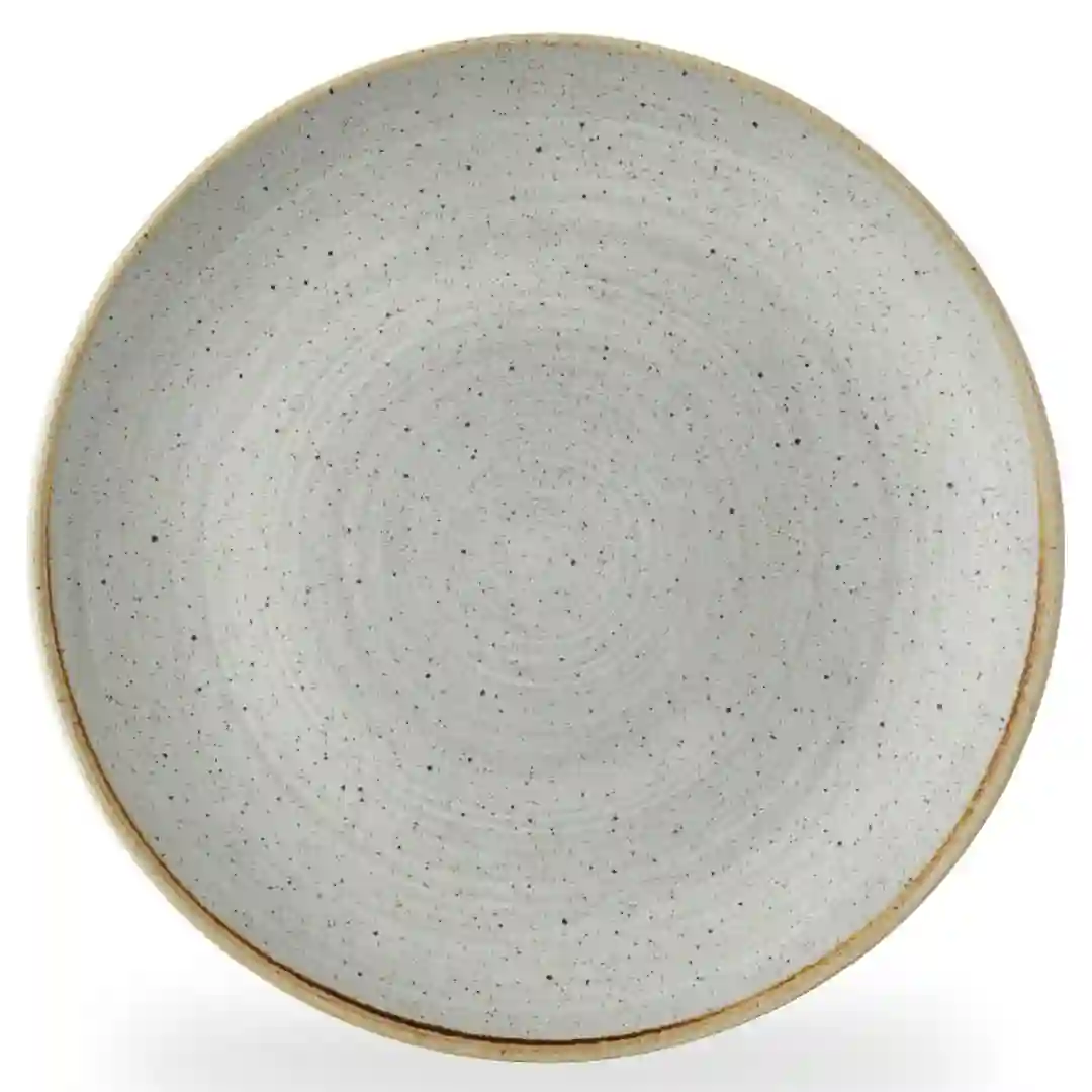 Tallerken Coupe Stonecast Raw