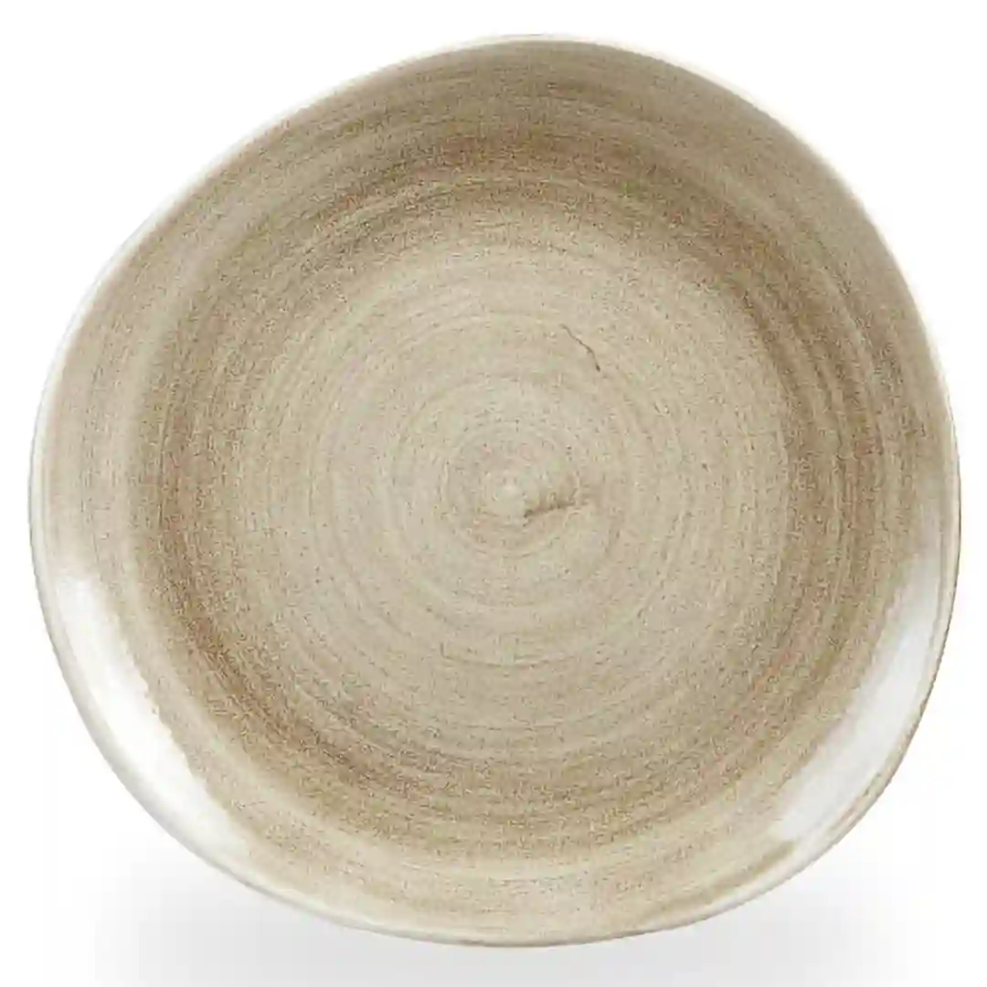 Tallerken Stonecast Patina