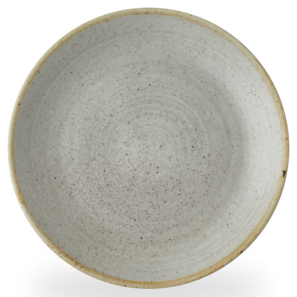 Tallerken Coupe Stonecast Raw