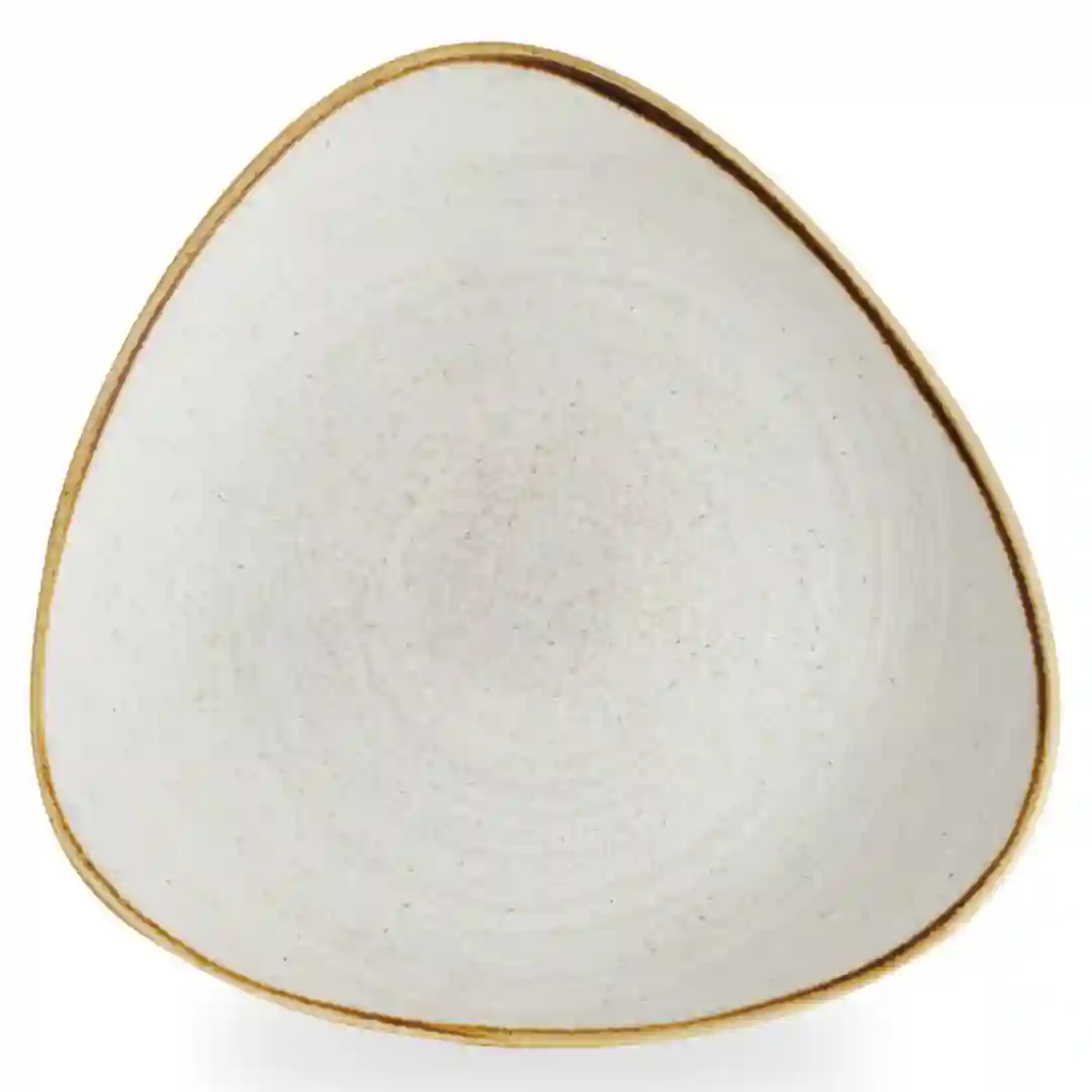 Tallerken Flad Stonecast Raw