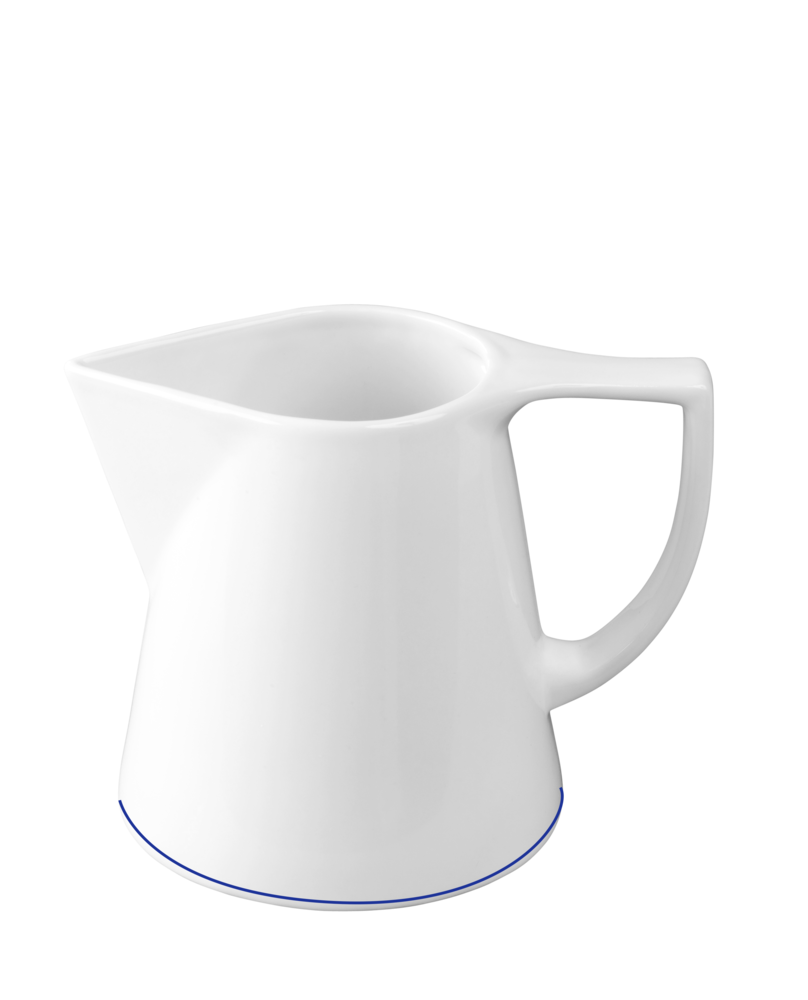 Porcelæns Kande I Hvid 1,0 L