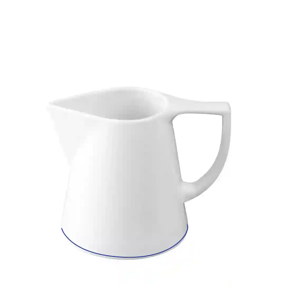 Porcelæns Kande I Hvid 1,0 L