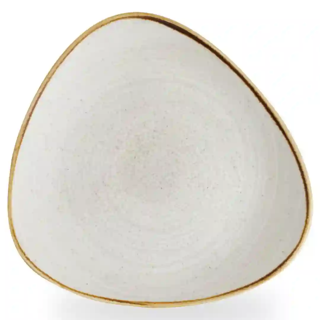 Tallerken Flad Stonecast Raw