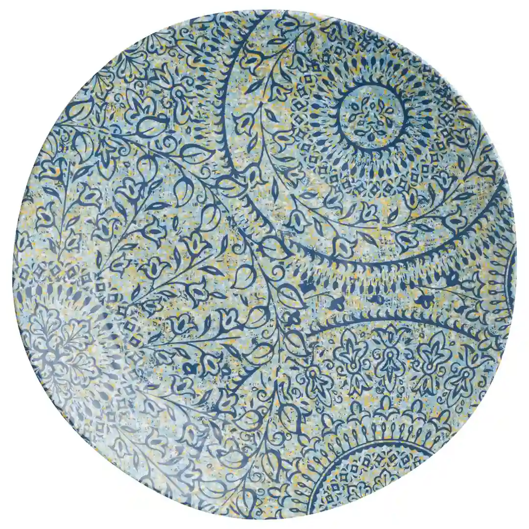 Tallerken Solano Azure