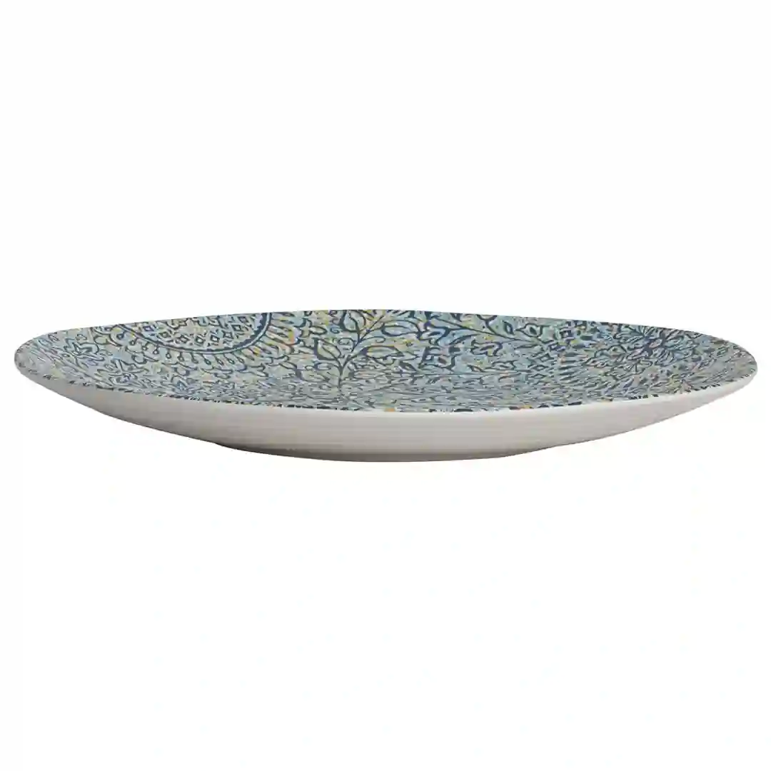 Tallerken Solano Azure