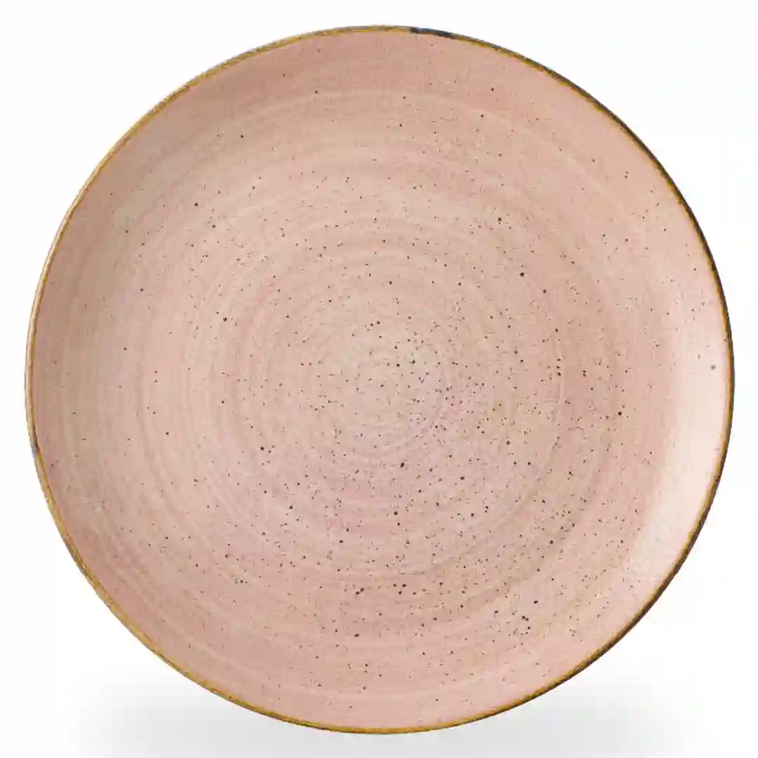 Tallerken Coupe Stonecast Raw