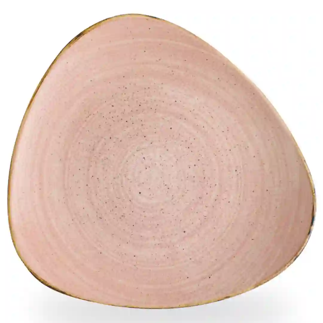 Tallerken Flad Stonecast Raw