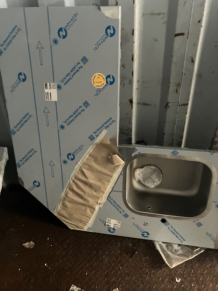 Rustfri Bordplade vinkel