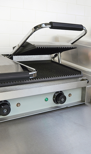 Klemmegrill og Toastere